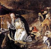 Lucas van Leyden The Temptation of St Anthony USA oil painting artist